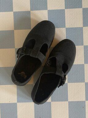 Dr Martens Mary Jane Black Canvas